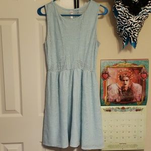 Light blue dress